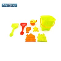 Outdoor Playing Tool 8 pcs Sand Bucket Set Shovel Castle Seaside Beach Toys for Kids