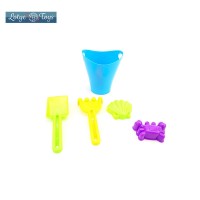 Good Selling Kids Summer Play Kits Bucket Shovel 5 pcs set Sand Beach Toys